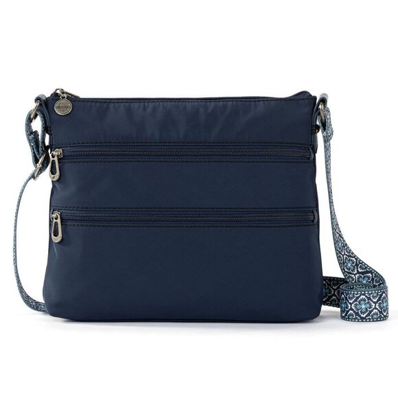 Sakroots Artist Circle Basic Crossbody in Eco Twill, Adjustable Crossbody Strap, - Picture 2 of 6